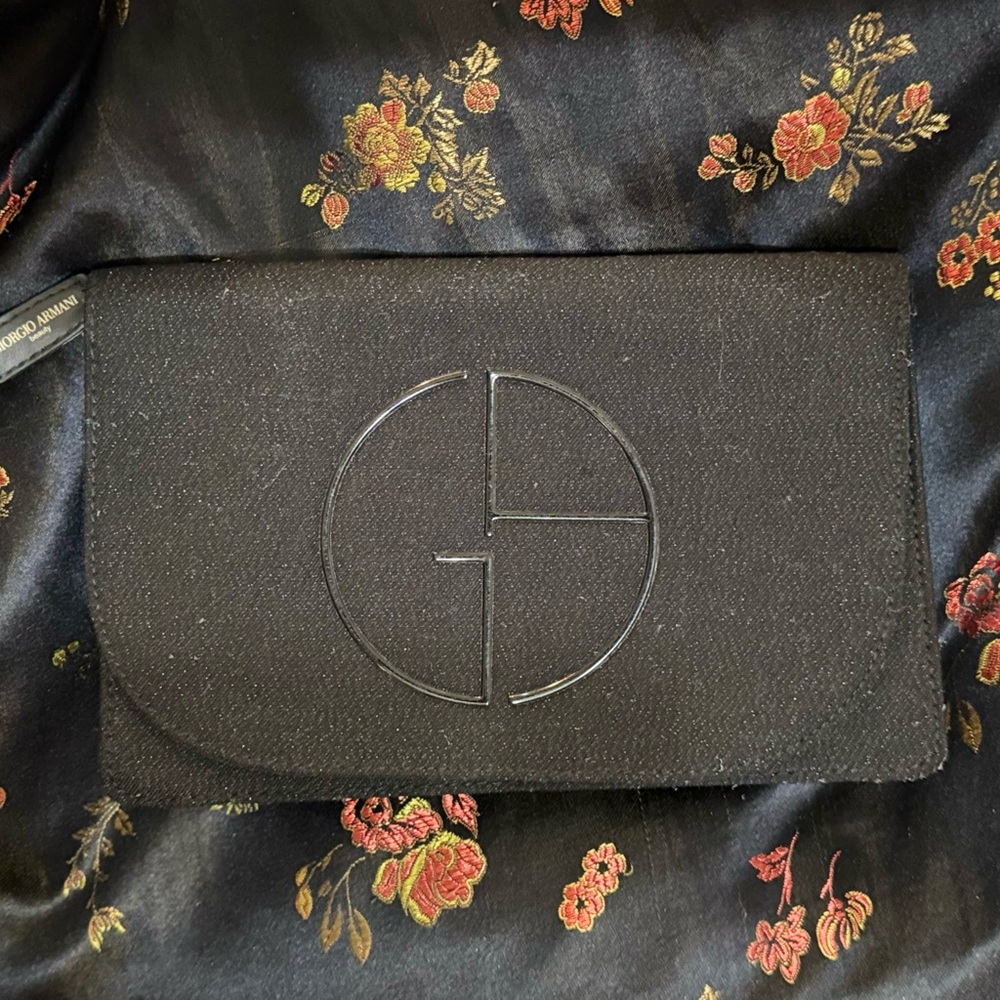 Giorgio Armani Beauty Case (Black/Lurex) - Like New